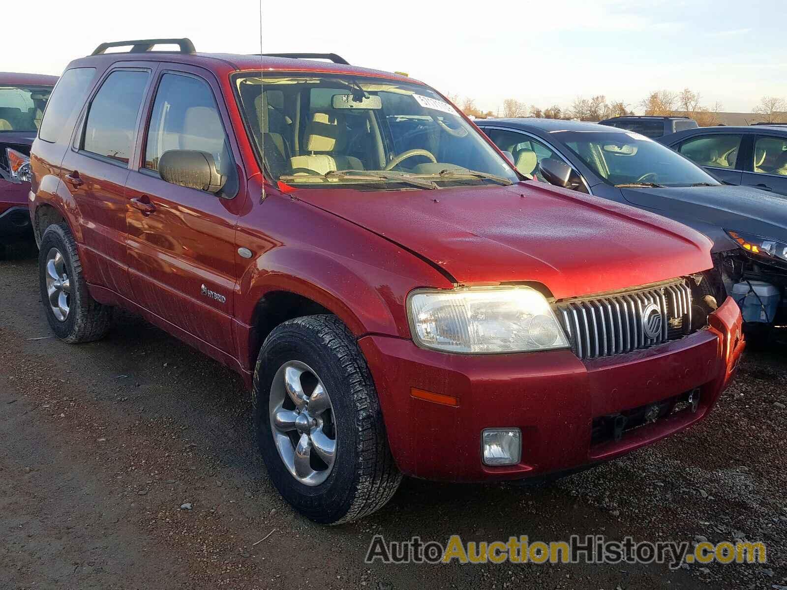 2007 MERCURY MARINER HE HEV, 4M2CU39H97KJ14972