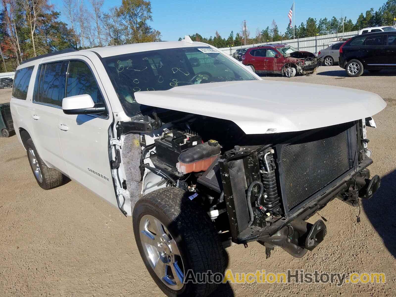 2016 CHEVROLET SUBURBAN C C1500 LT, 1GNSCHKC6GR251768