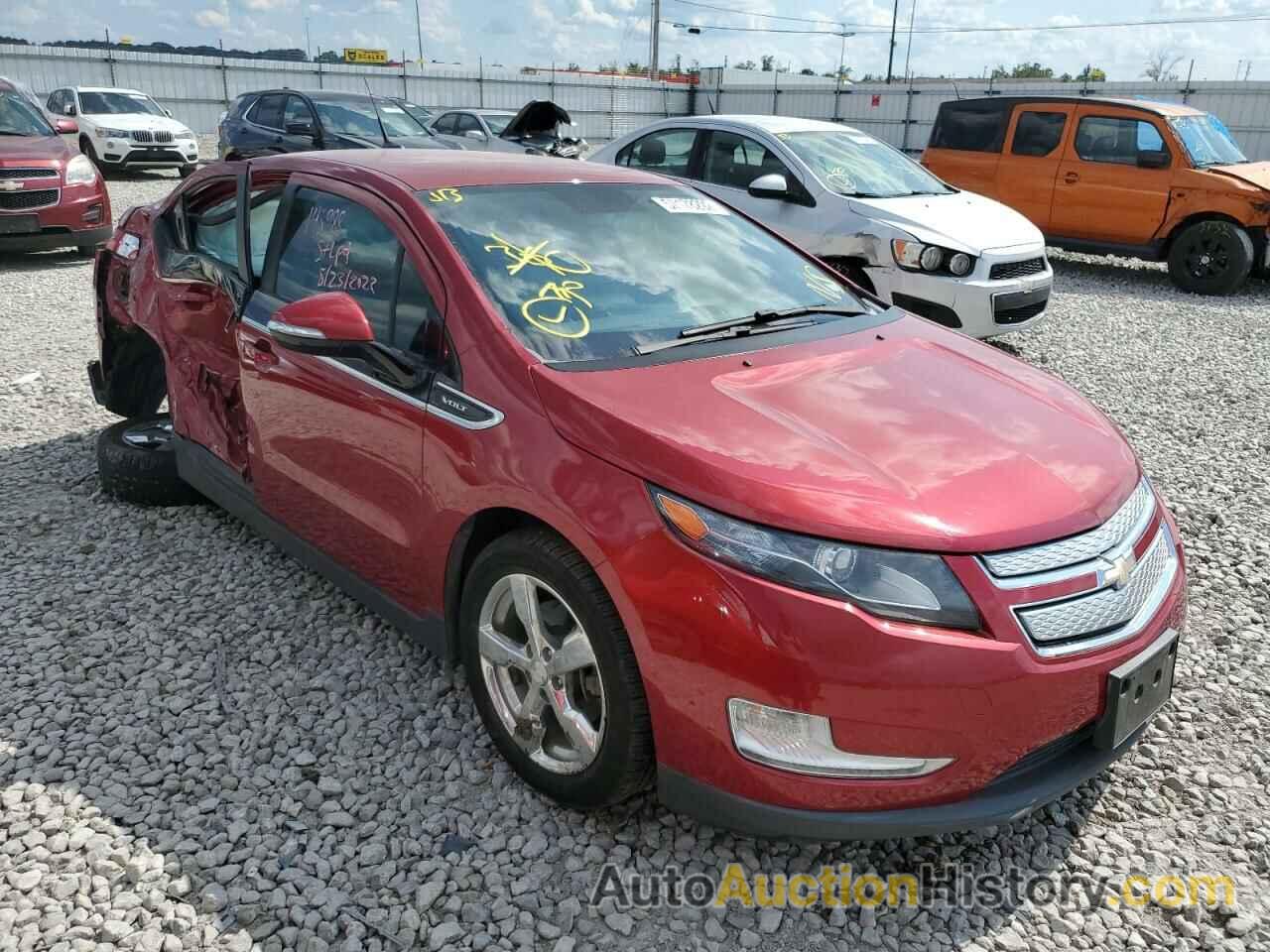 2013 CHEVROLET VOLT, 1G1RD6E47DU137907