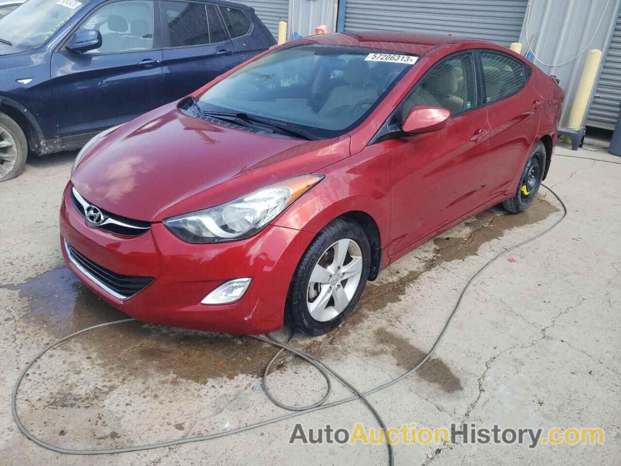 2013 HYUNDAI ELANTRA GLS, KMHDH4AE2DU592815