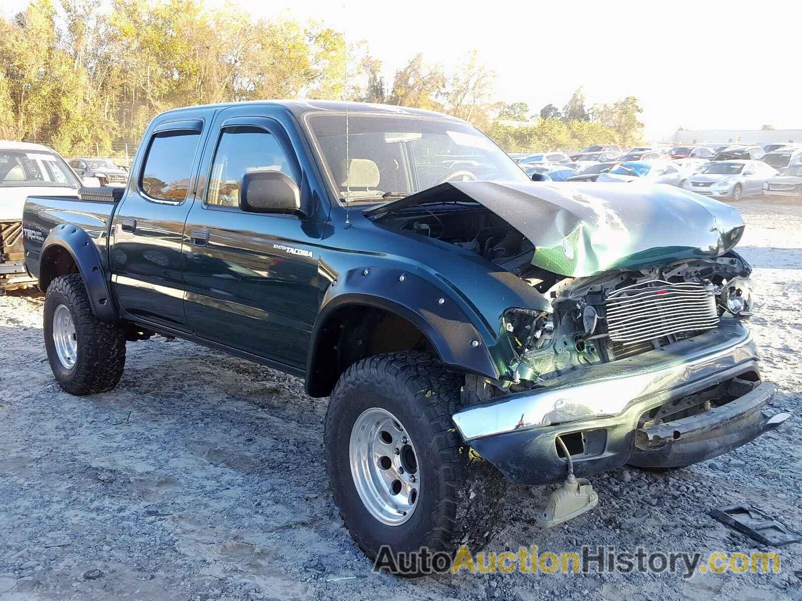 2001 TOYOTA TACOMA DOU DOUBLE CAB PRERUNNER, 5TEGN92N41Z814926