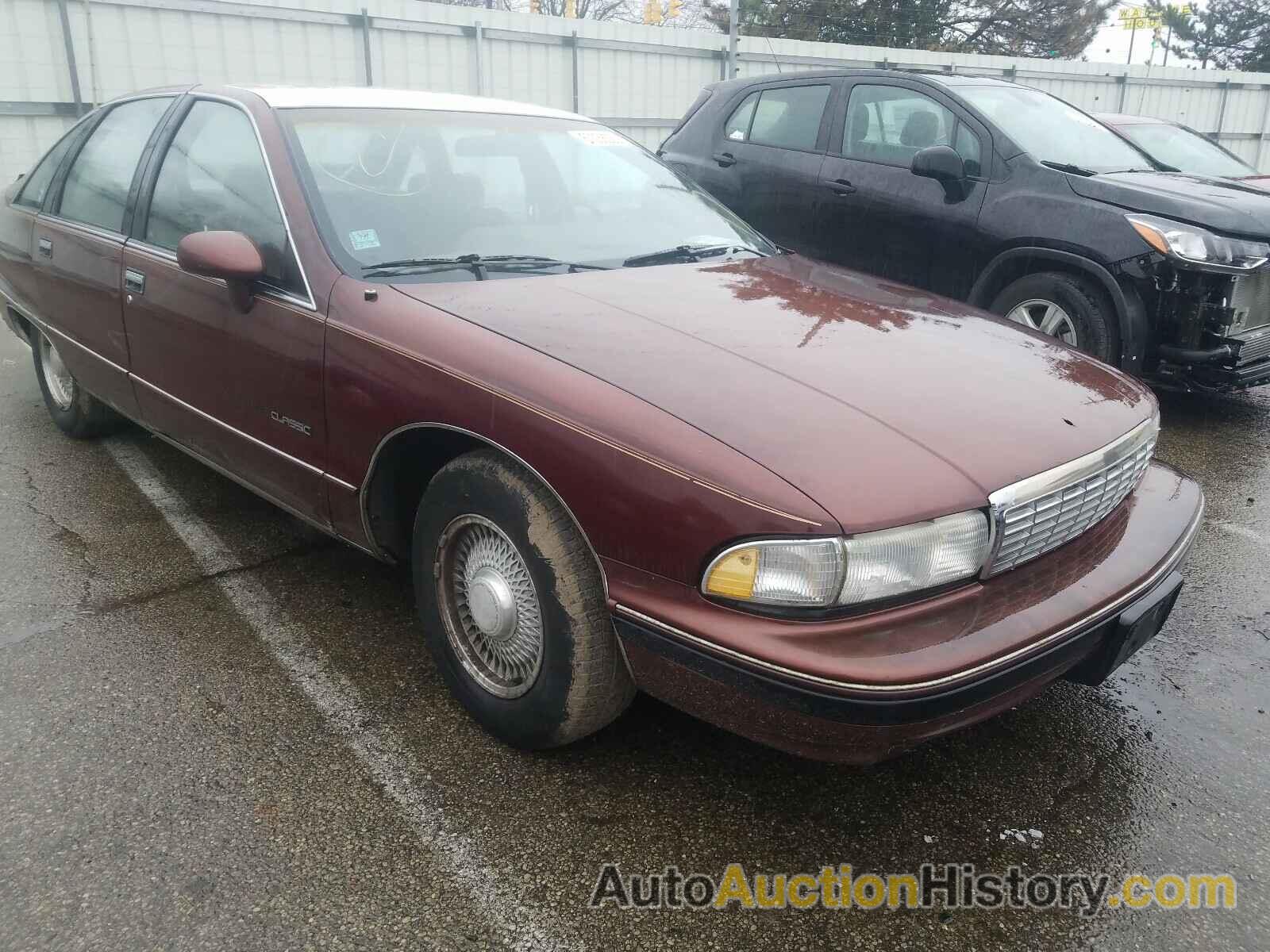 1991 CHEVROLET CAPRICE CLASSIC LTZ, 1G1BN53E1MW165095