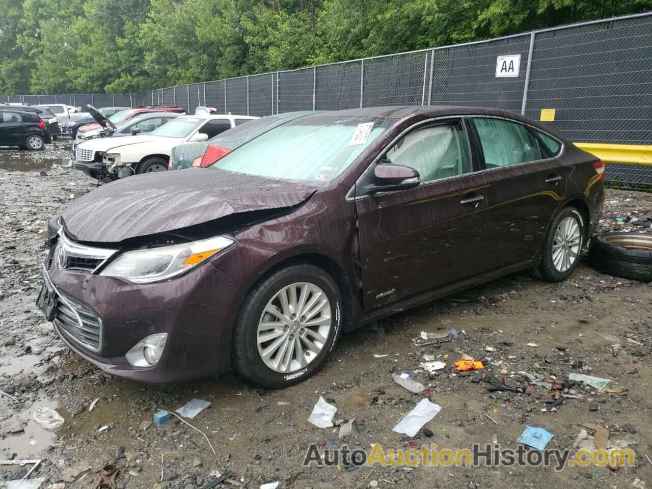 2014 TOYOTA AVALON HYBRID, 4T1BD1EB8EU032333