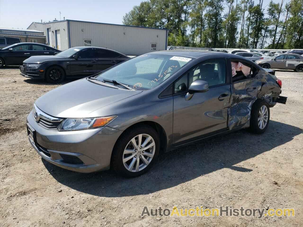 2012 HONDA CIVIC EX, 19XFB2F8XCE019020