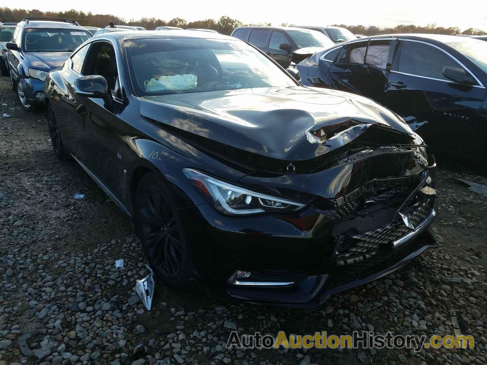 2018 INFINITI Q60 LUXE 3 LUXE 300, JN1EV7EKXJM340487