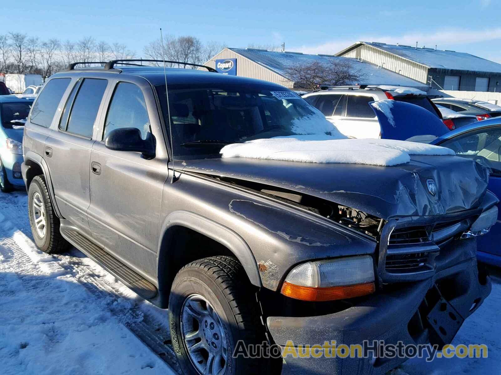 2003 DODGE DURANGO SPORT, 1D4HS38N03F616767