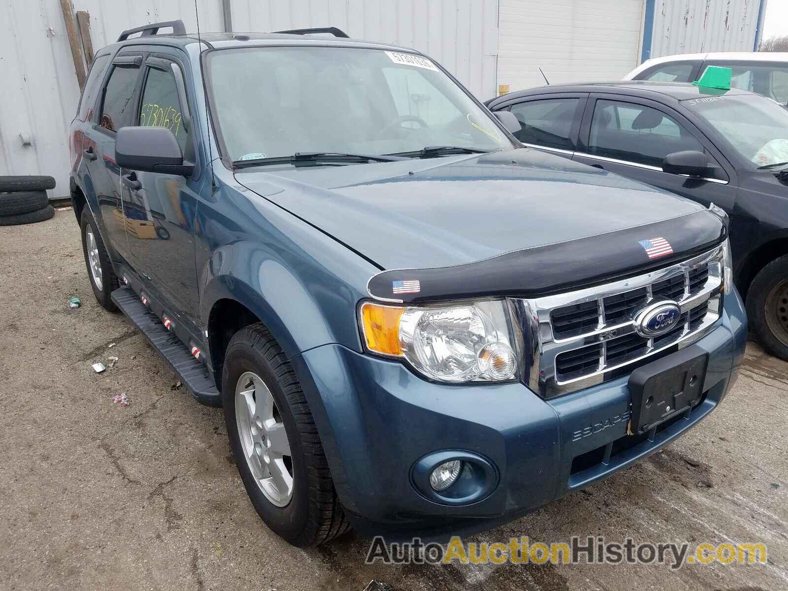 2012 FORD ESCAPE XLT, 1FMCU0DG3CKC38034