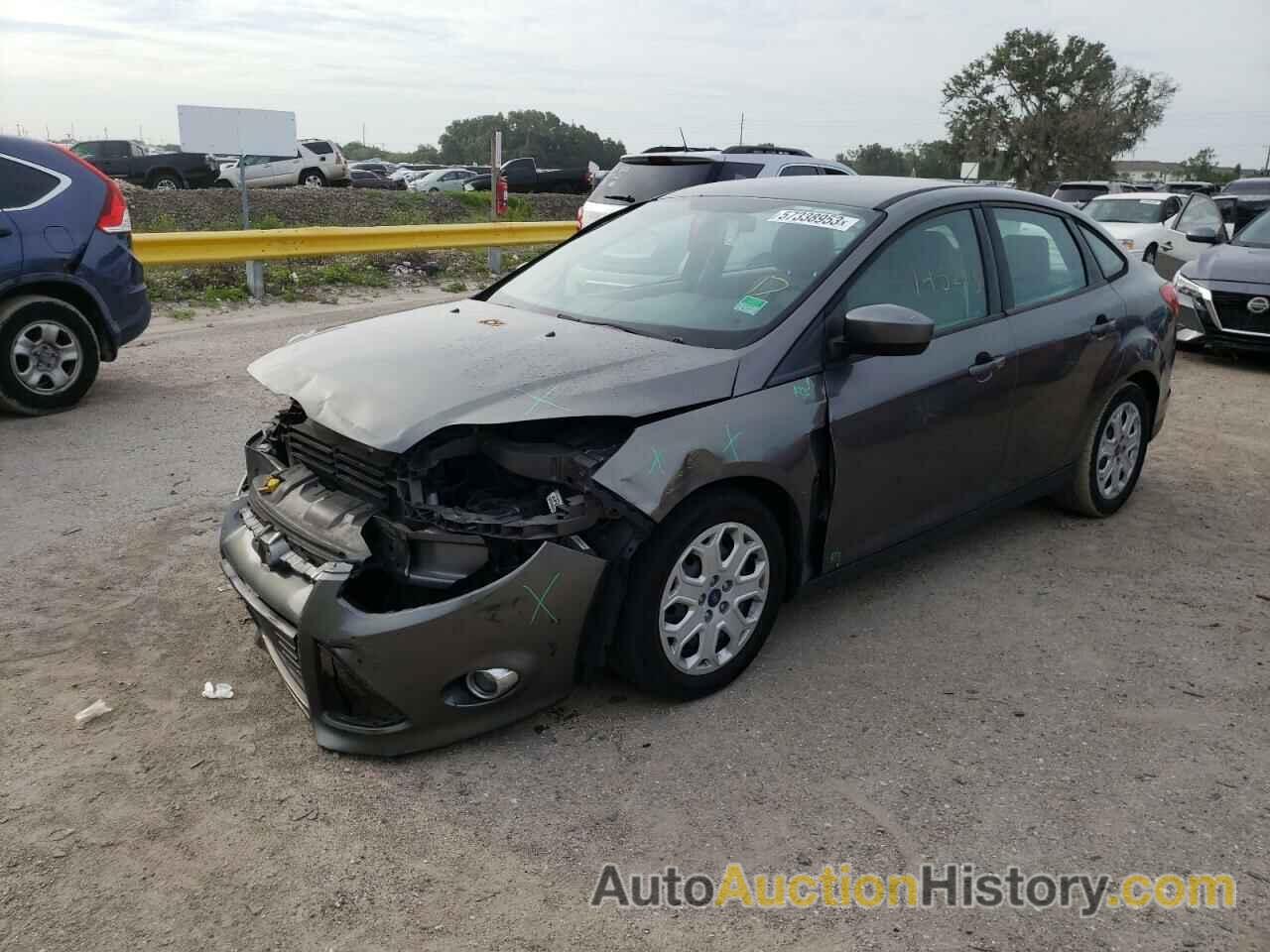 2012 FORD FOCUS SE, 1FAHP3F23CL449187