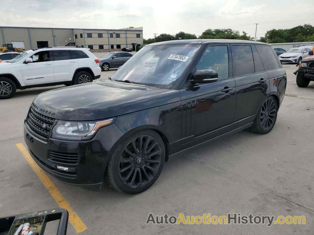 2015 LAND ROVER RANGEROVER SUPERCHARGED, SALGS2TF2FA228162