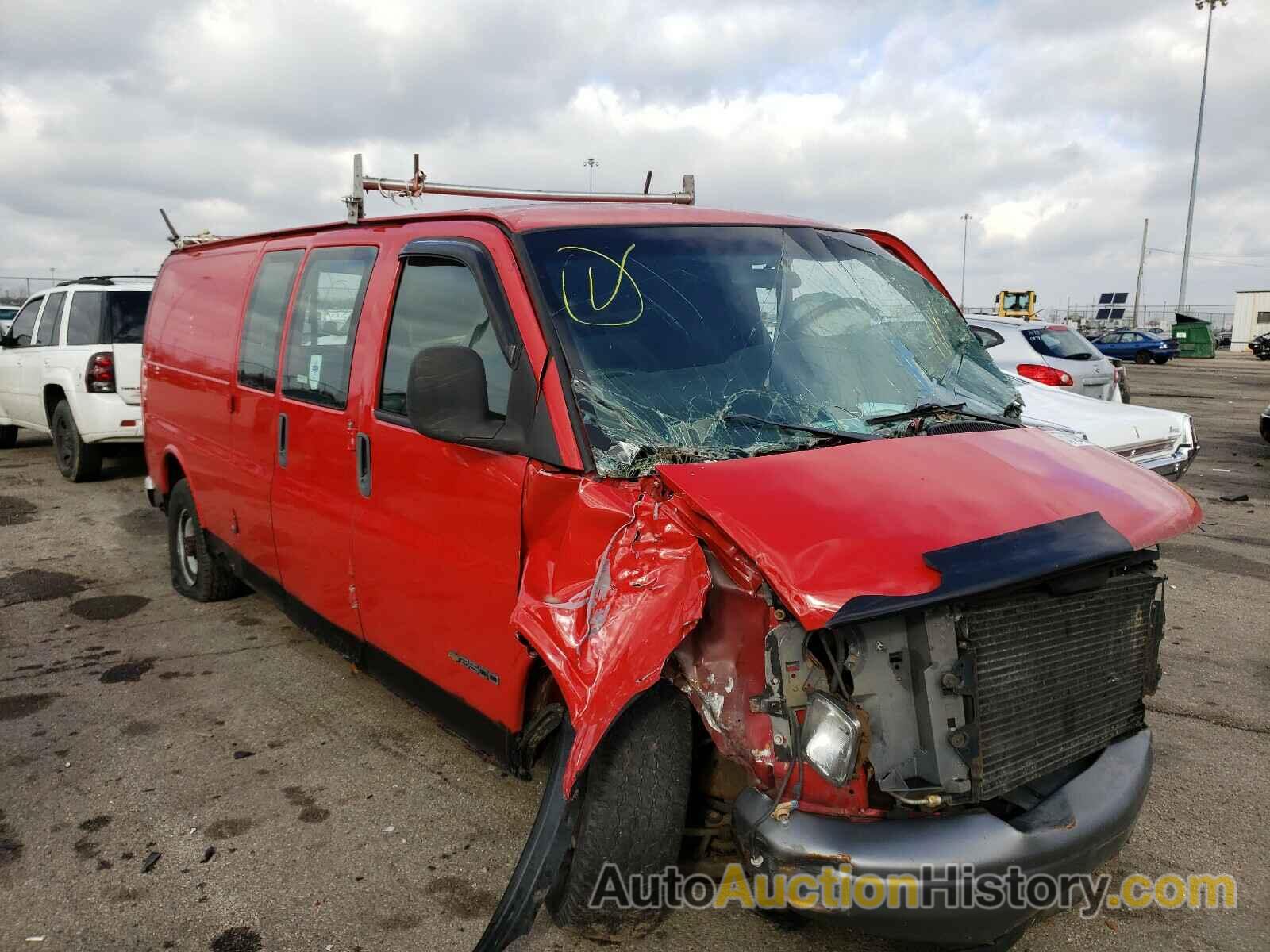 2001 CHEVROLET EXPRESS, 1GCHG39R411242562