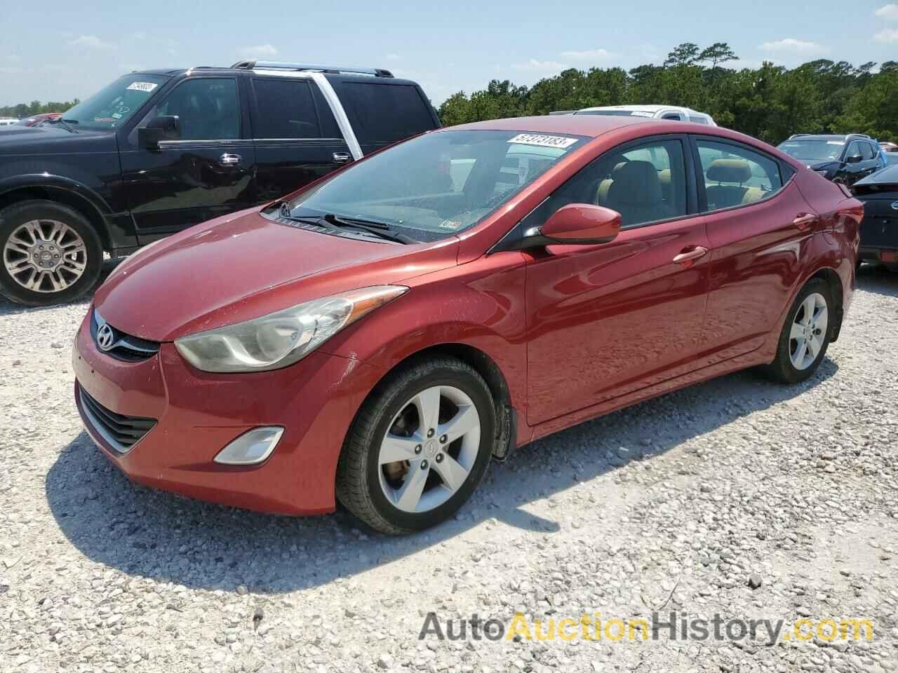 2013 HYUNDAI ELANTRA GLS, KMHDH4AE4DU527240