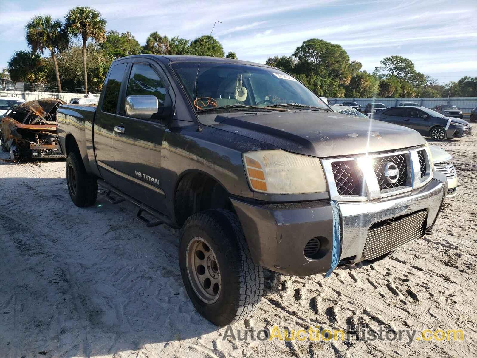 2005 NISSAN TITAN XE XE, 1N6BA06B65N518099