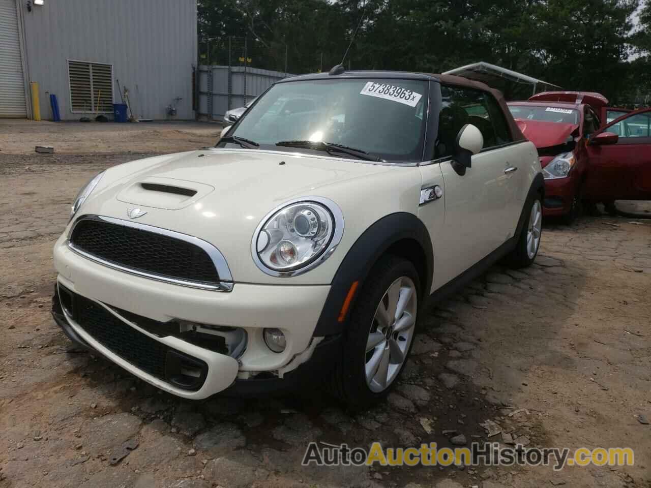 2012 MINI COOPER S, WMWZP3C51CT250374