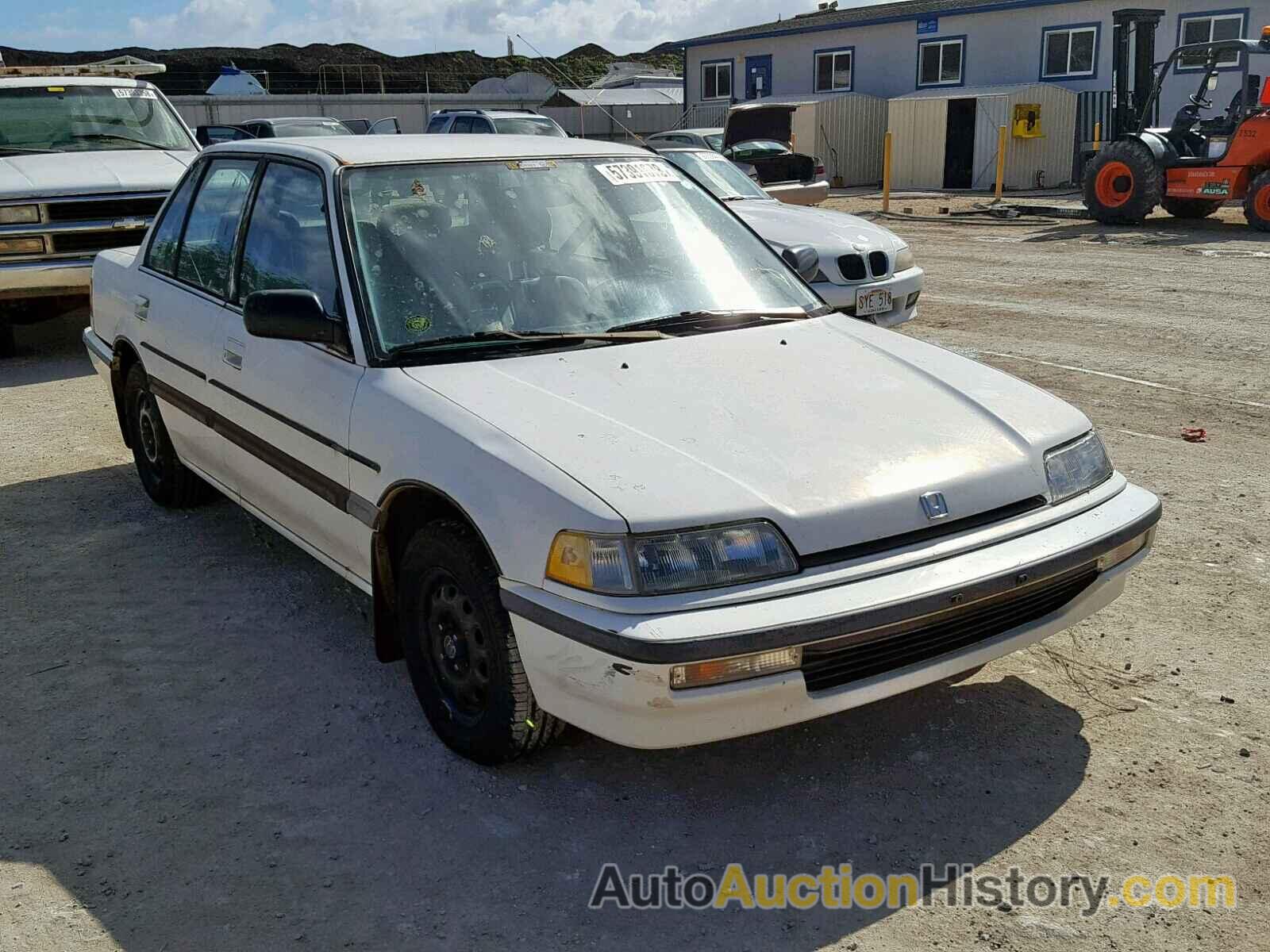 1991 HONDA CIVIC LX, JHMED3650MS025438