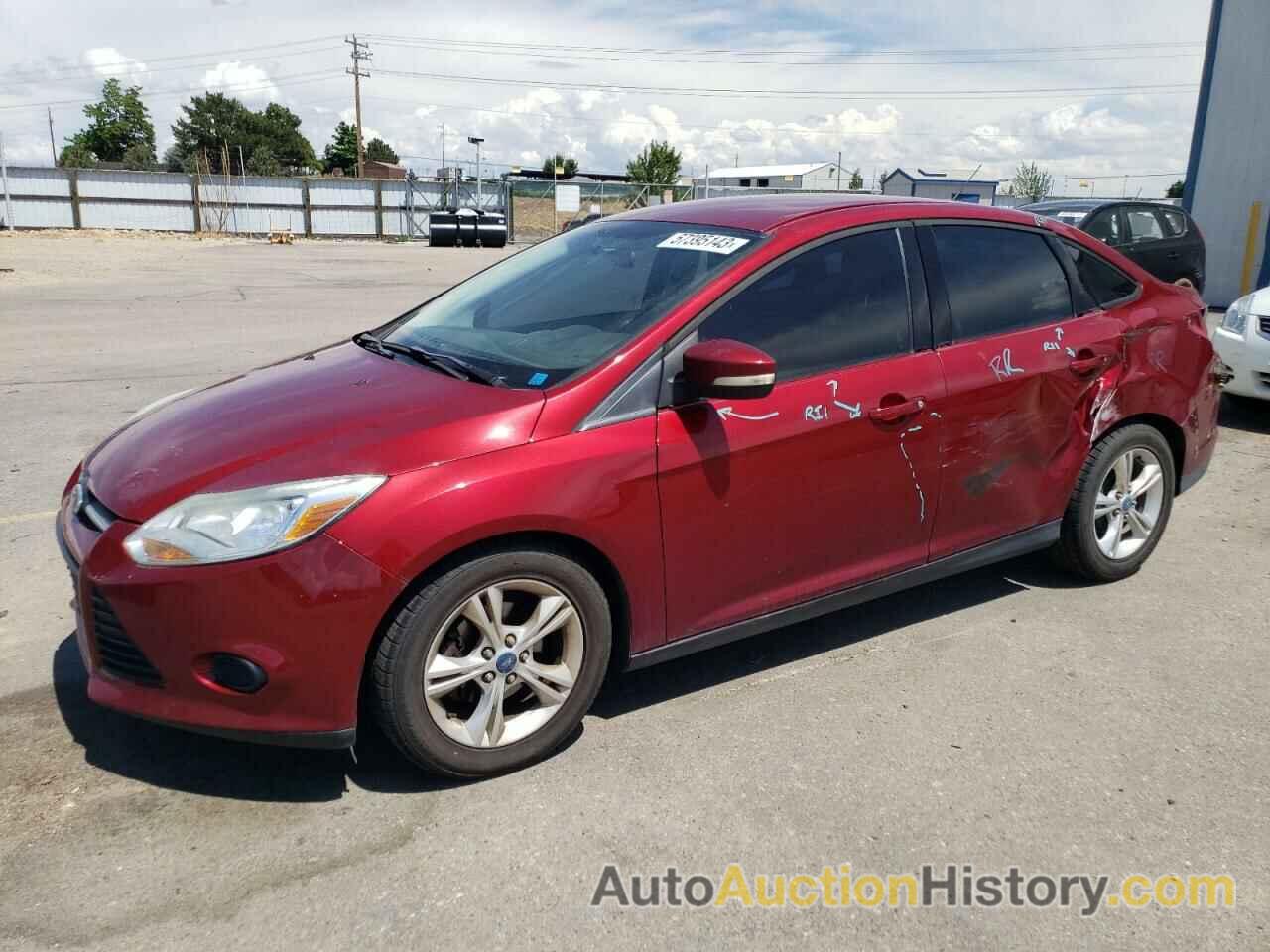 2013 FORD FOCUS SE, 1FADP3F23DL195822