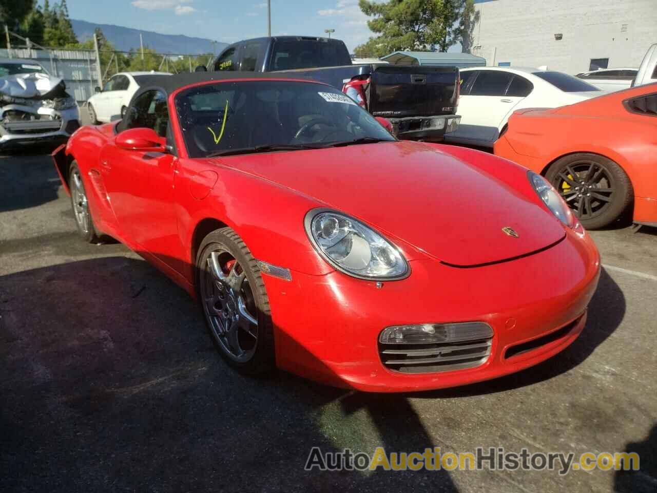 2008 PORSCHE BOXSTER S, WP0CB29858U730258