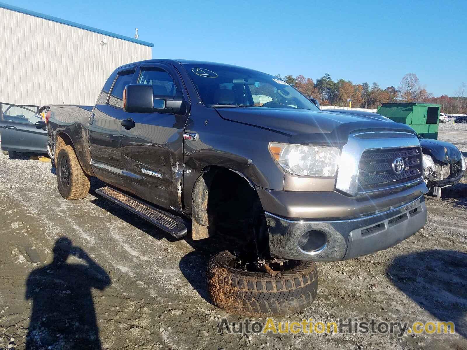 2007 TOYOTA TUNDRA DOU DOUBLE CAB SR5, 5TBBV54187S465376