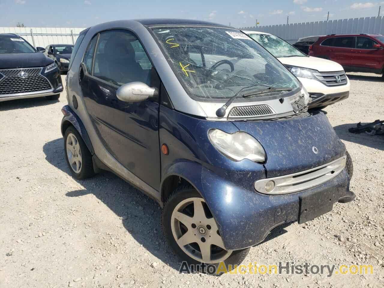 2005 SMART FORTWO, WMEAJ00F85J192051