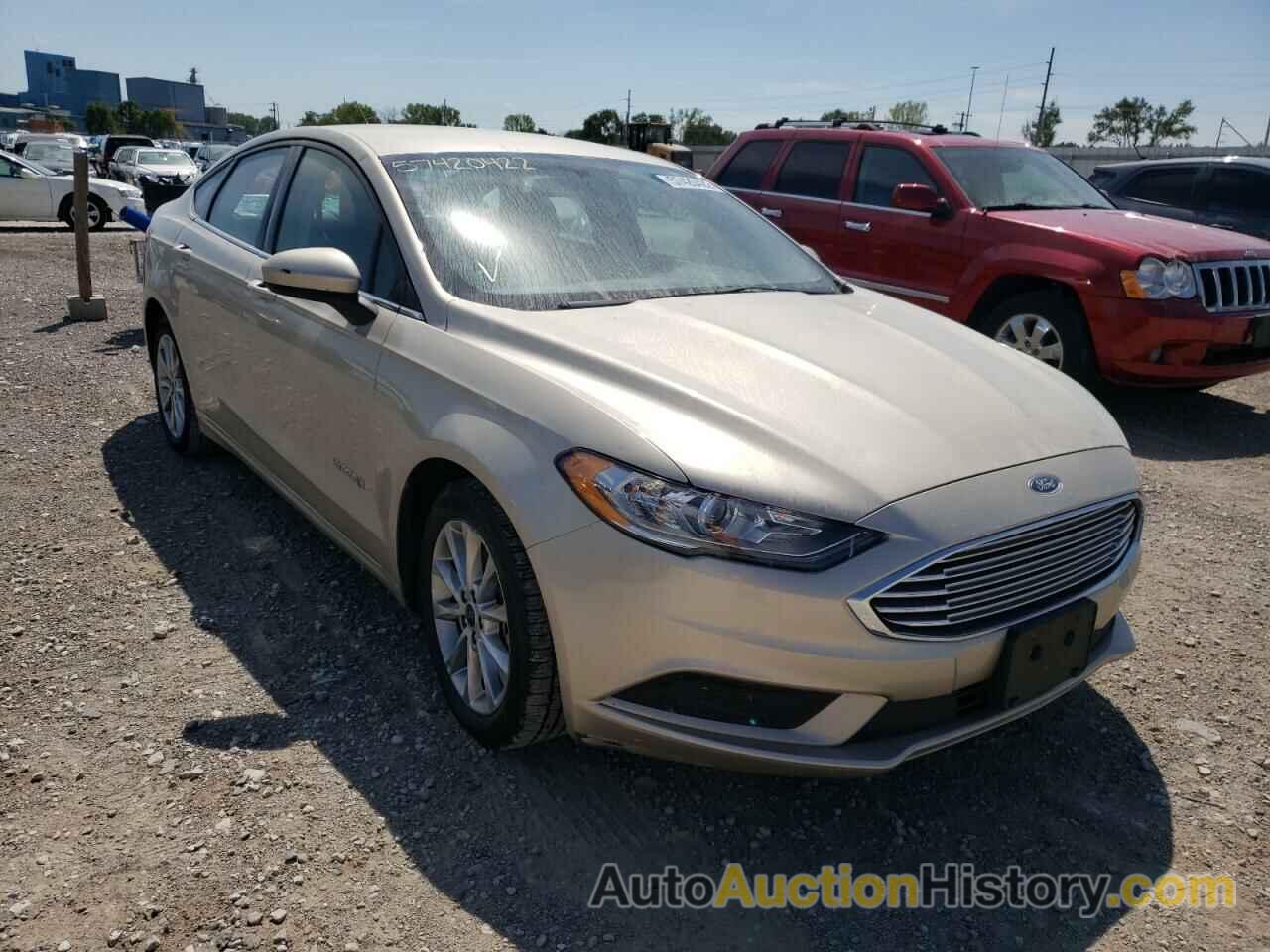 2017 FORD FUSION SE HYBRID, 3FA6P0LU4HR381499