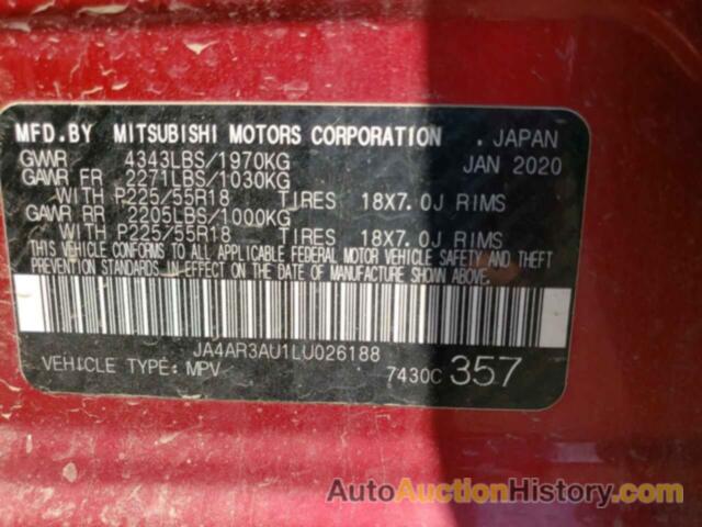 MITSUBISHI OUTLANDER ES, JA4AR3AU1LU026188