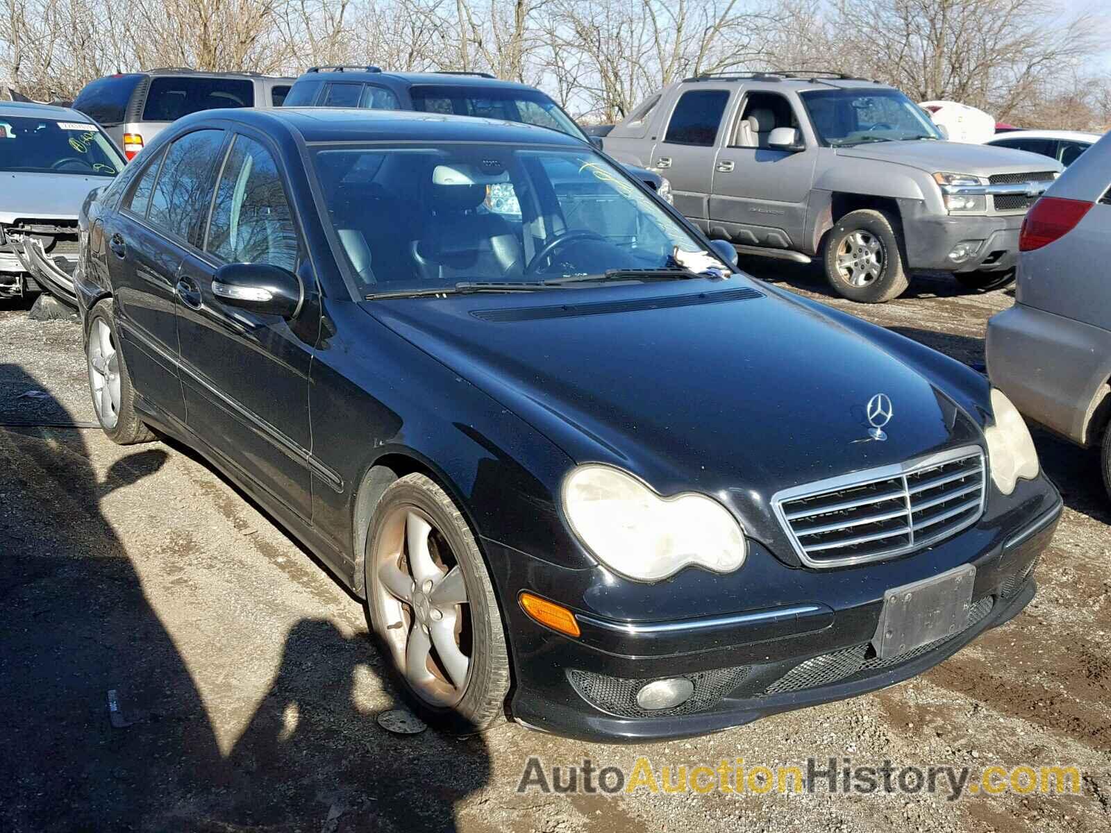 2006 MERCEDES-BENZ C GENERATION 2006 230, WDBRF52H16F746337