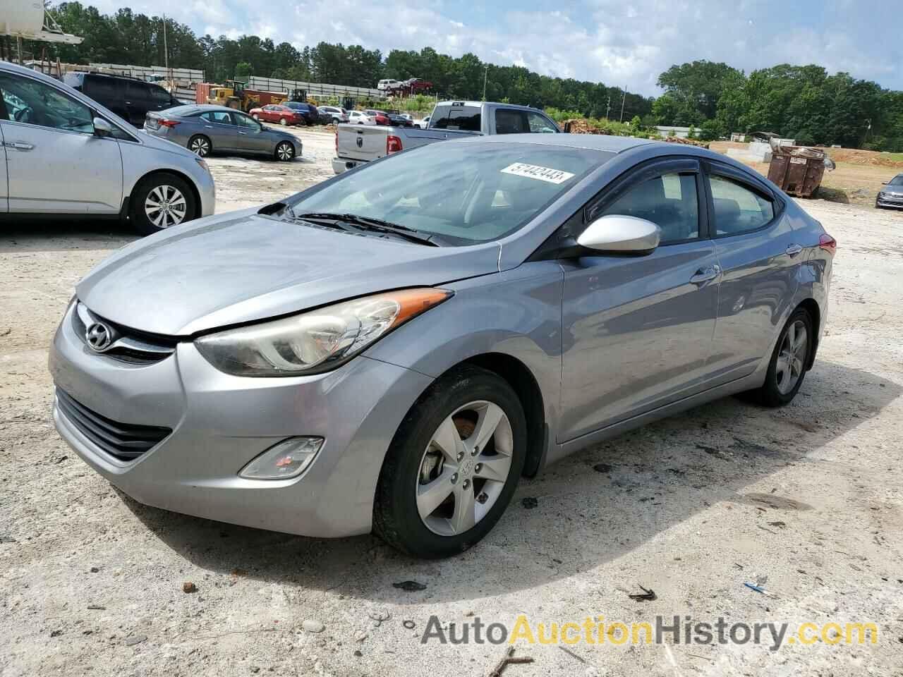 2013 HYUNDAI ELANTRA GLS, KMHDH4AE7DU893418