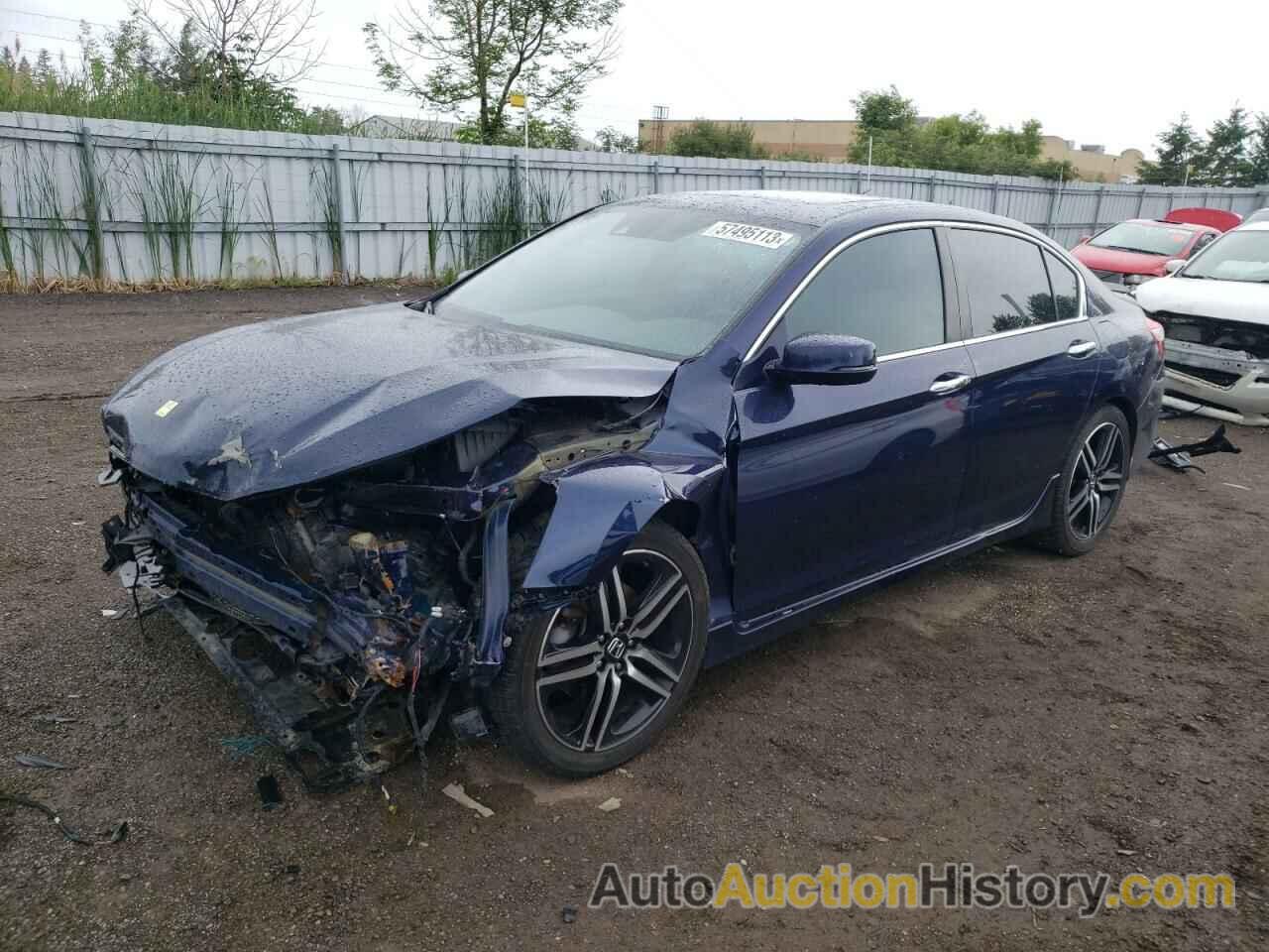 2016 HONDA ACCORD SPORT, 1HGCR2F68GA805132