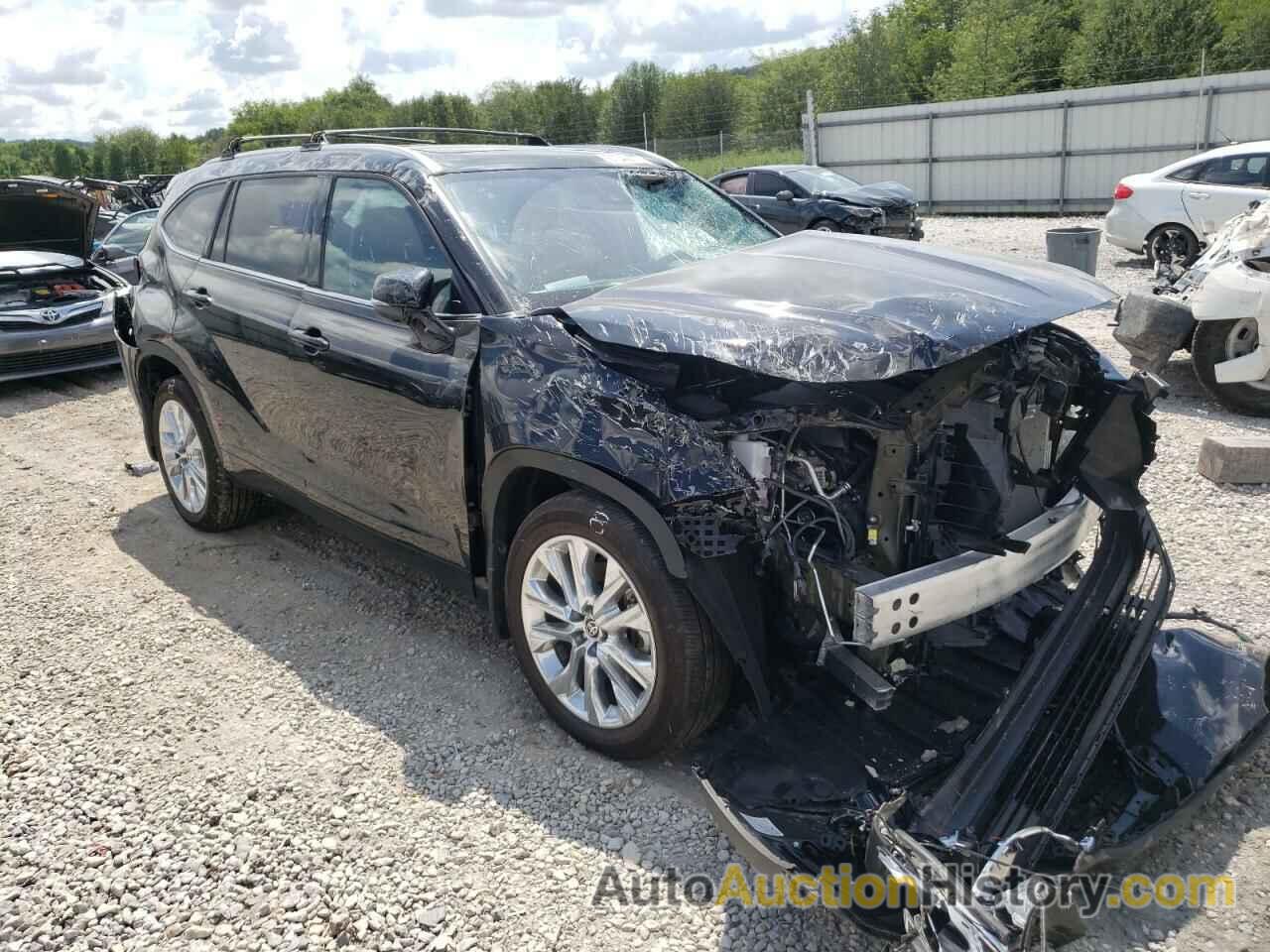 2022 TOYOTA HIGHLANDER LIMITED, 5TDDZRBH8NS216536