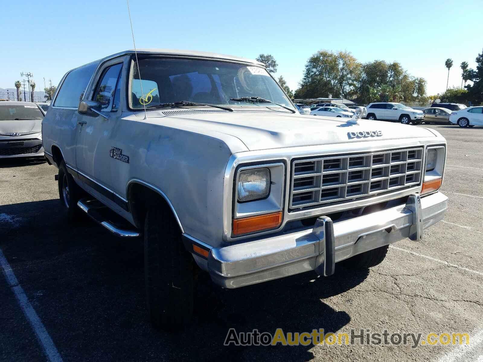 1984 DODGE RAM AW-100, 1B4GW12T6ES239491