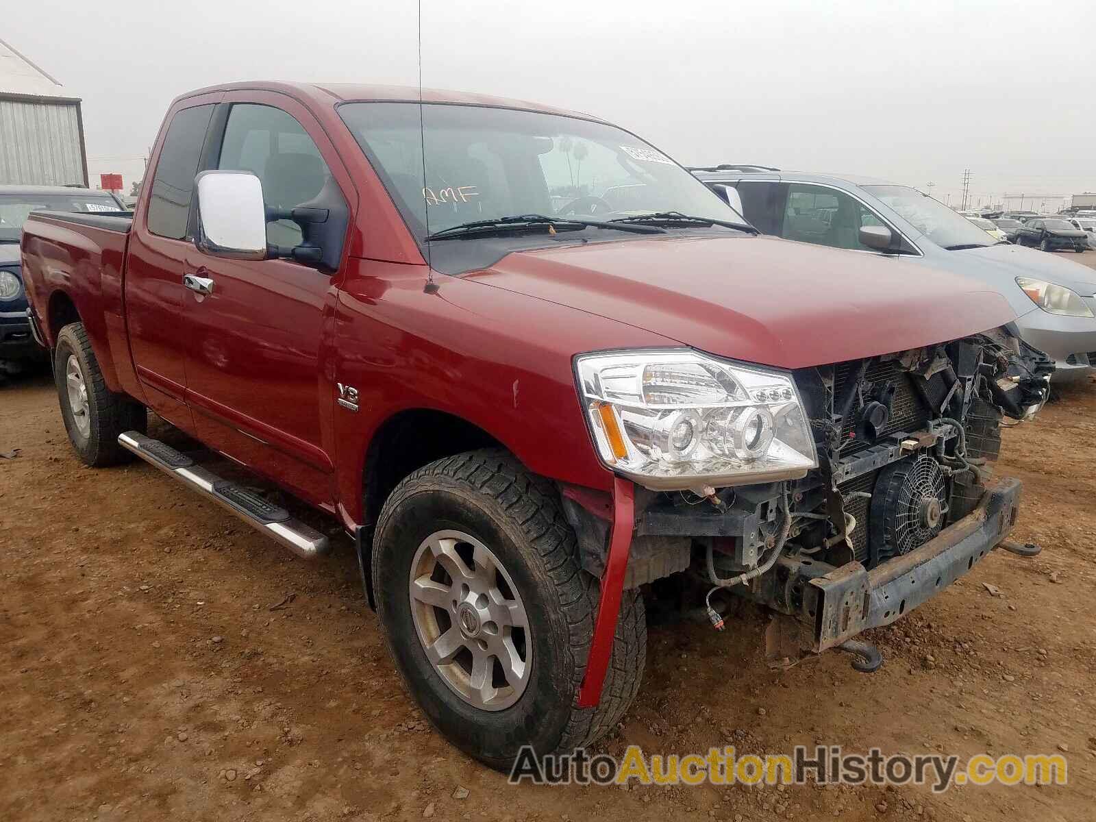 2004 NISSAN TITAN XE XE, 1N6AA06B64N533664