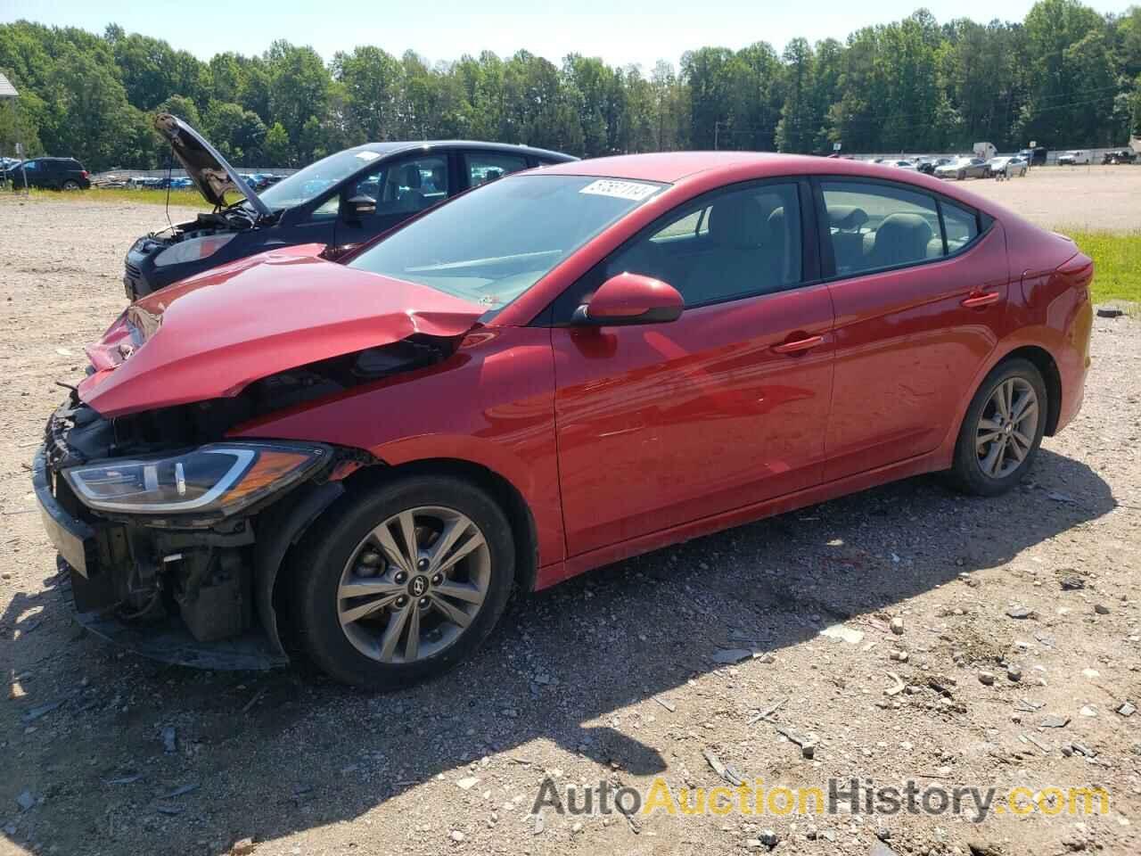 HYUNDAI ELANTRA SEL, 5NPD84LF5JH244779