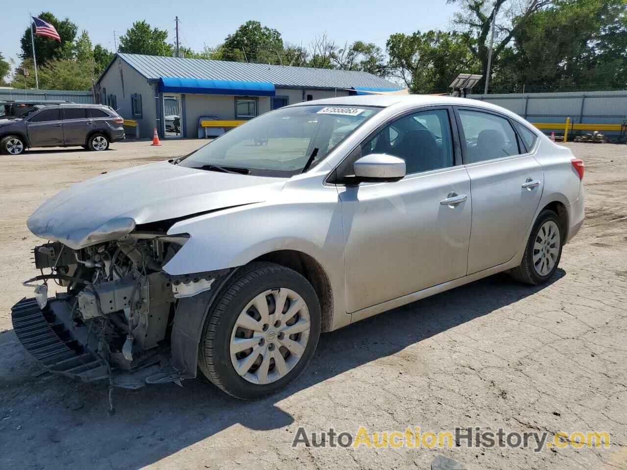 2018 NISSAN SENTRA S, 3N1AB7APXJY328894