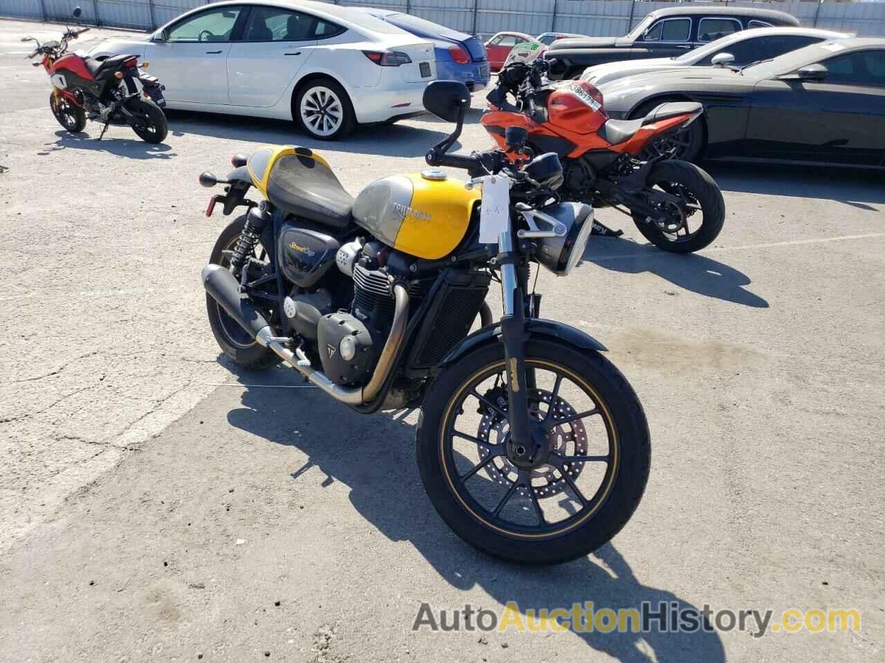 2017 TRIUMPH MOTORCYCLE STREET, SMTD50GN3HT796159