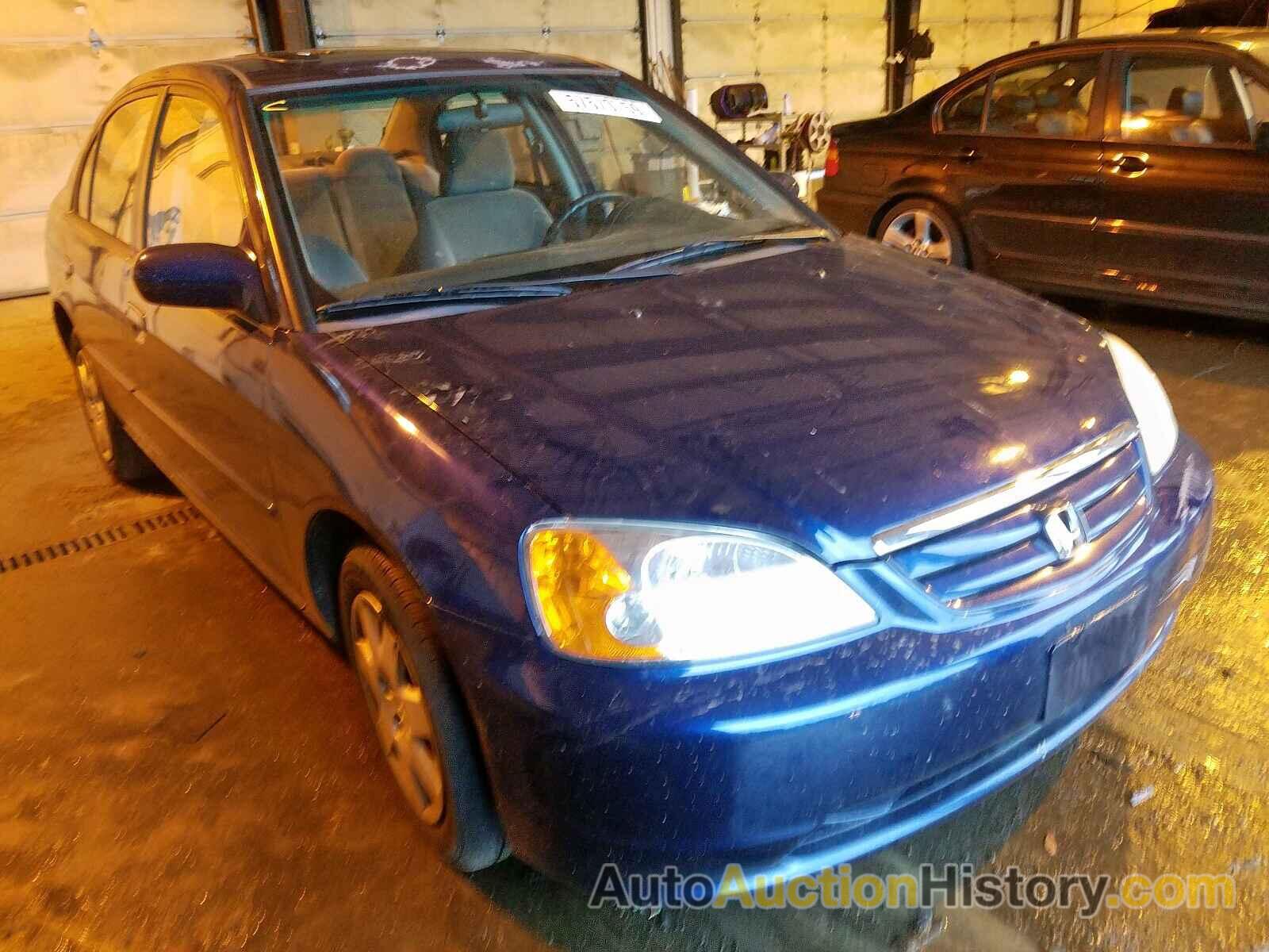 2002 HONDA CIVIC EX EX, 2HGES26792H505227