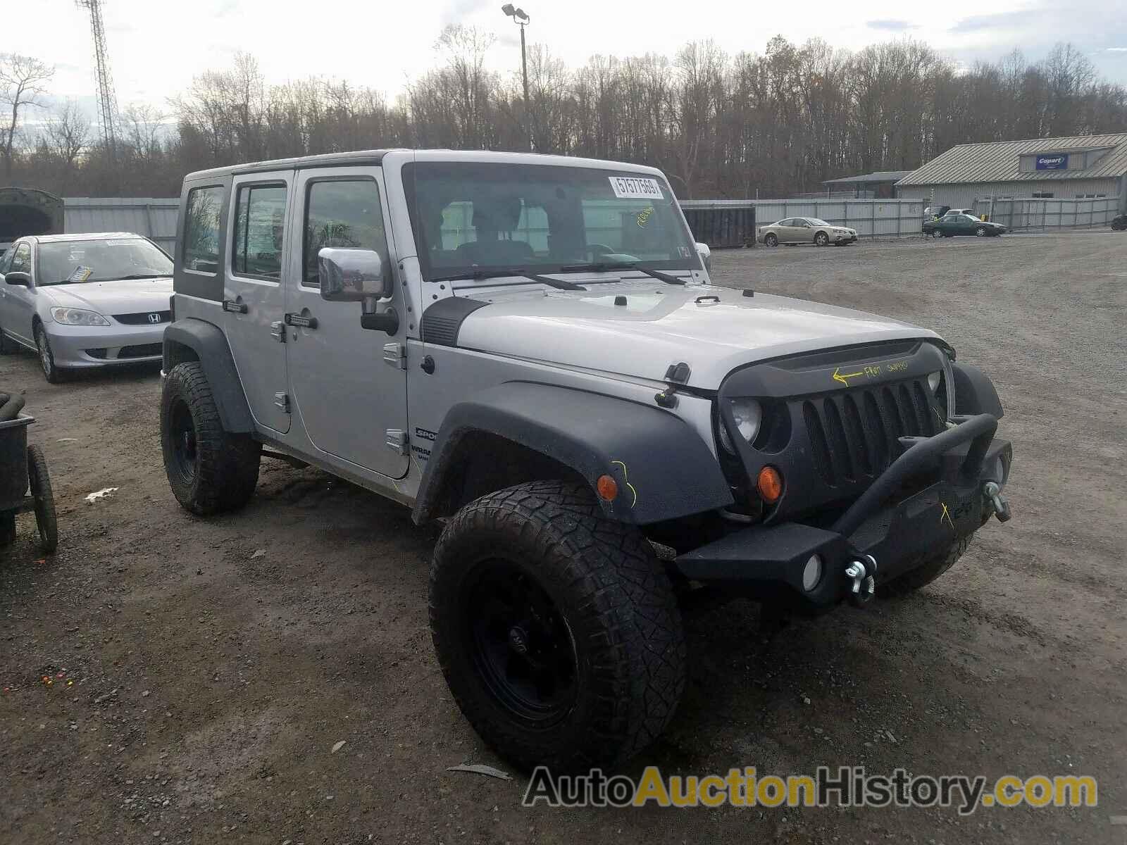 2010 JEEP WRANGLER U SPORT, 1J4BA3H15AL124165