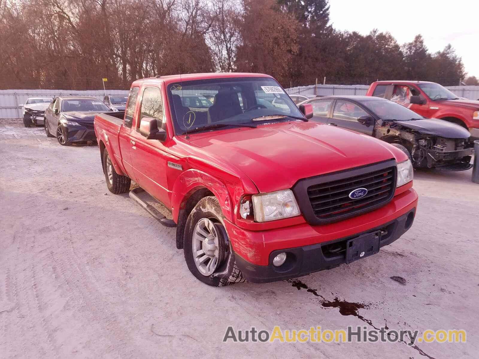 2008 FORD RANGER SUP SUPER CAB, 1FTZR45E98PA04513