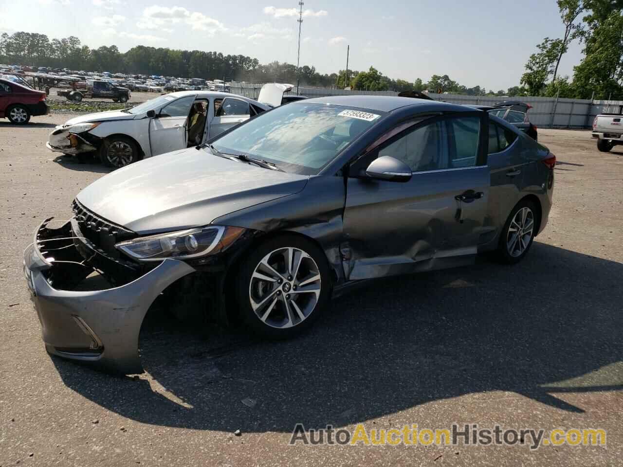 2018 HYUNDAI ELANTRA SEL, KMHD84LF2JU572369