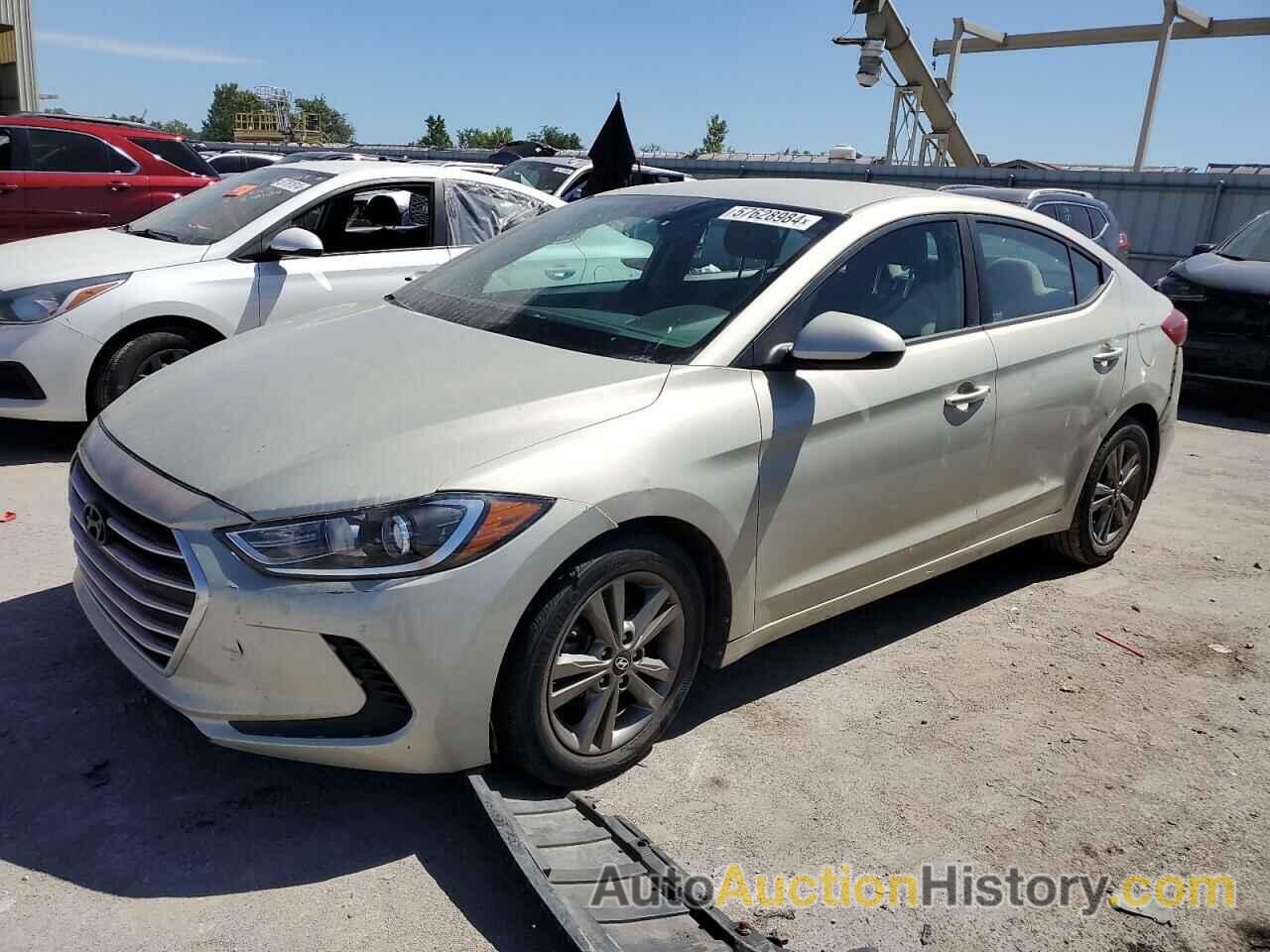 HYUNDAI ELANTRA SEL, 5NPD84LF7JH239258