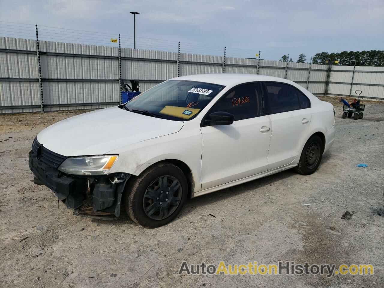 2014 VOLKSWAGEN JETTA BASE, 3VW2K7AJ6EM376514