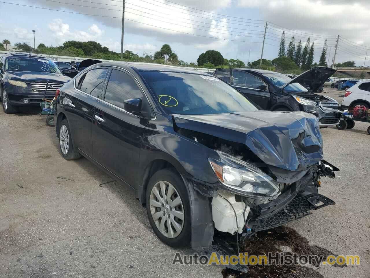 2018 NISSAN SENTRA S, 3N1AB7AP9JY227054