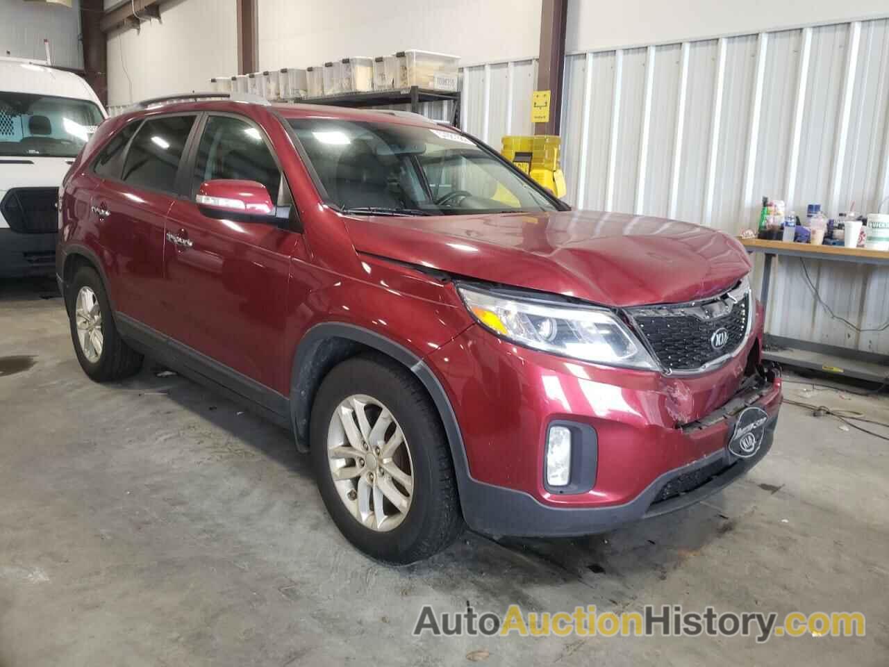 2014 KIA SORENTO LX, 5XYKT4A68EG468828