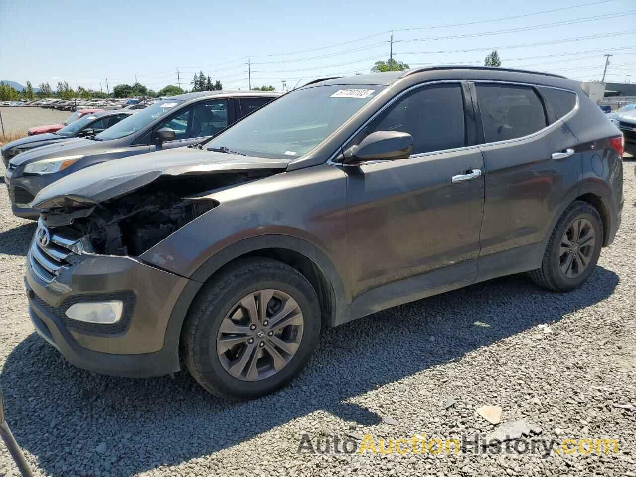 2013 HYUNDAI SANTA FE, 5XYZU3LB3DG092036