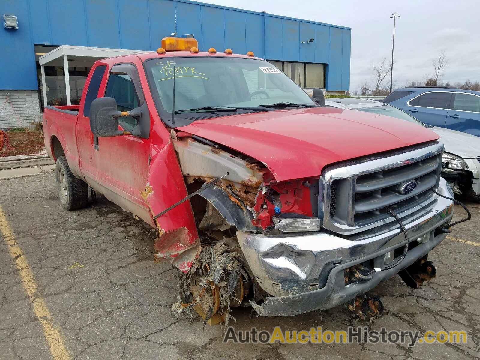 2003 FORD F350 SRW S SRW SUPER DUTY, 1FTSX31S73EA33042