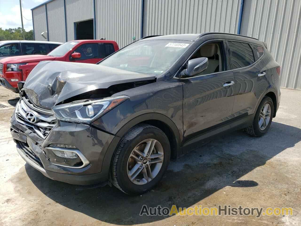 2018 HYUNDAI SANTA FE, 5XYZU3LB6JG550289