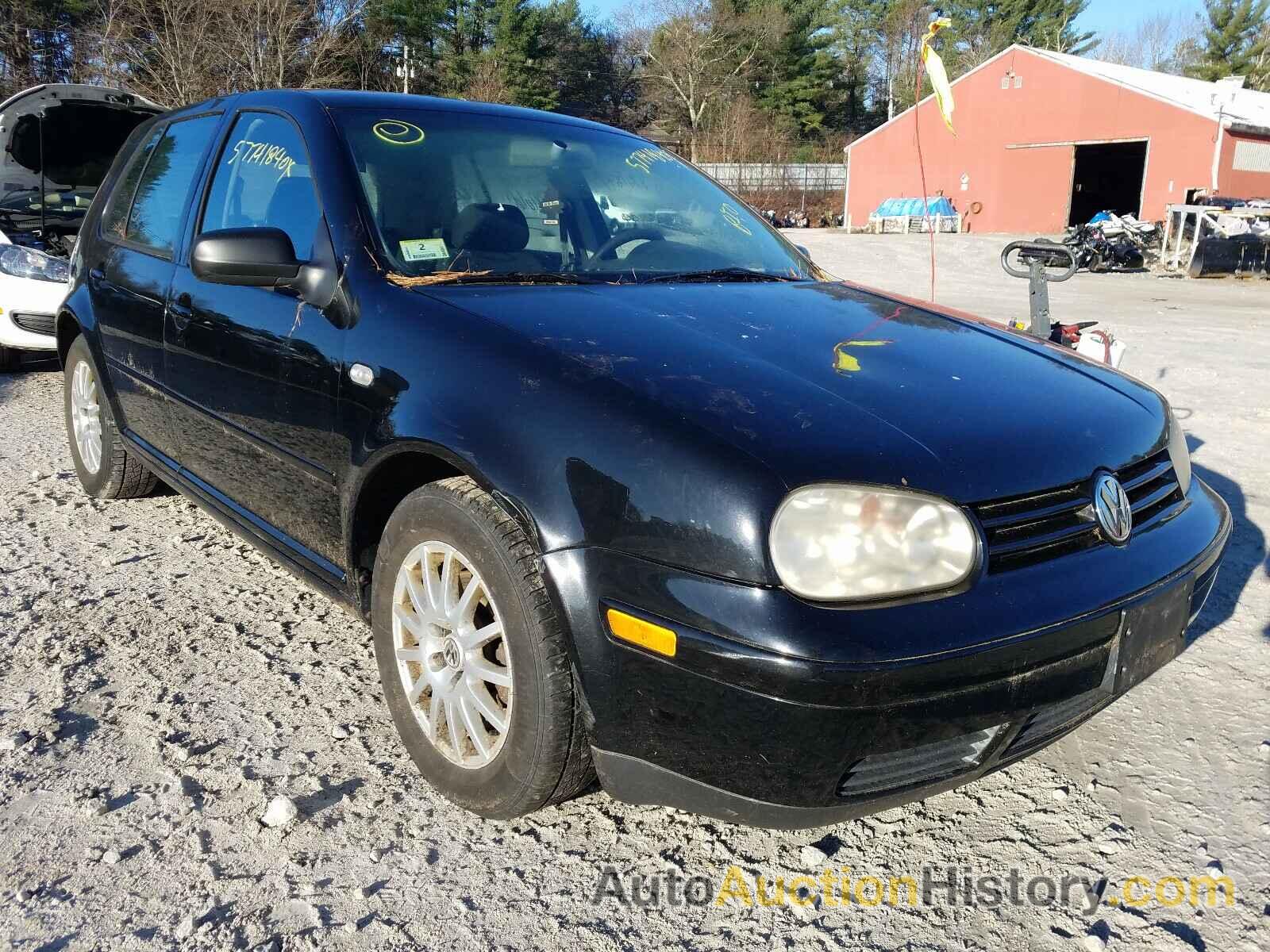 2004 VOLKSWAGEN GOLF GLS, 9BWGL61J644005465