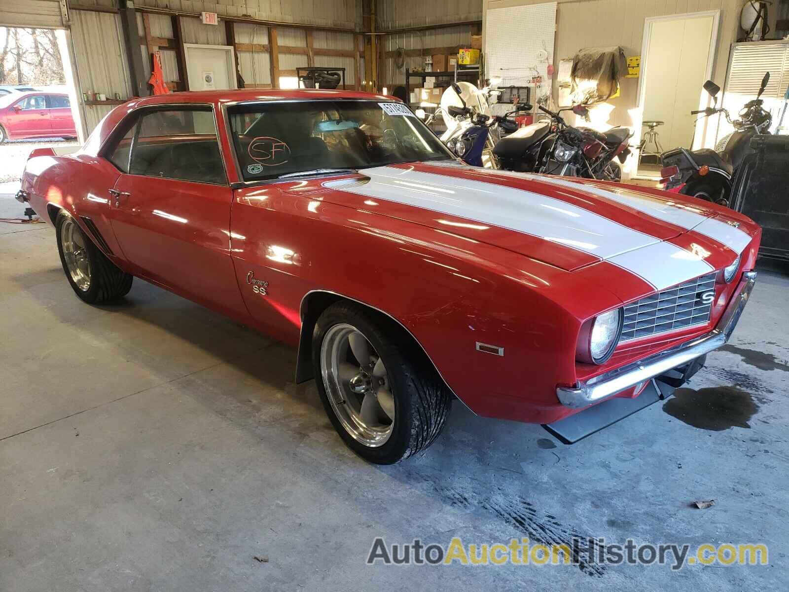 1969 CHEVROLET CAMARO, 124379N589635