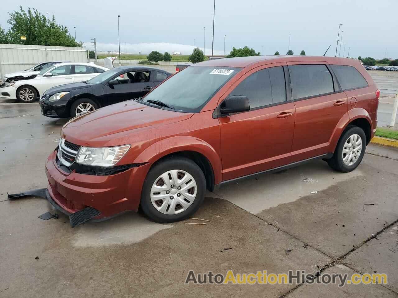 2014 DODGE JOURNEY SE, 3C4PDCAB9ET166502