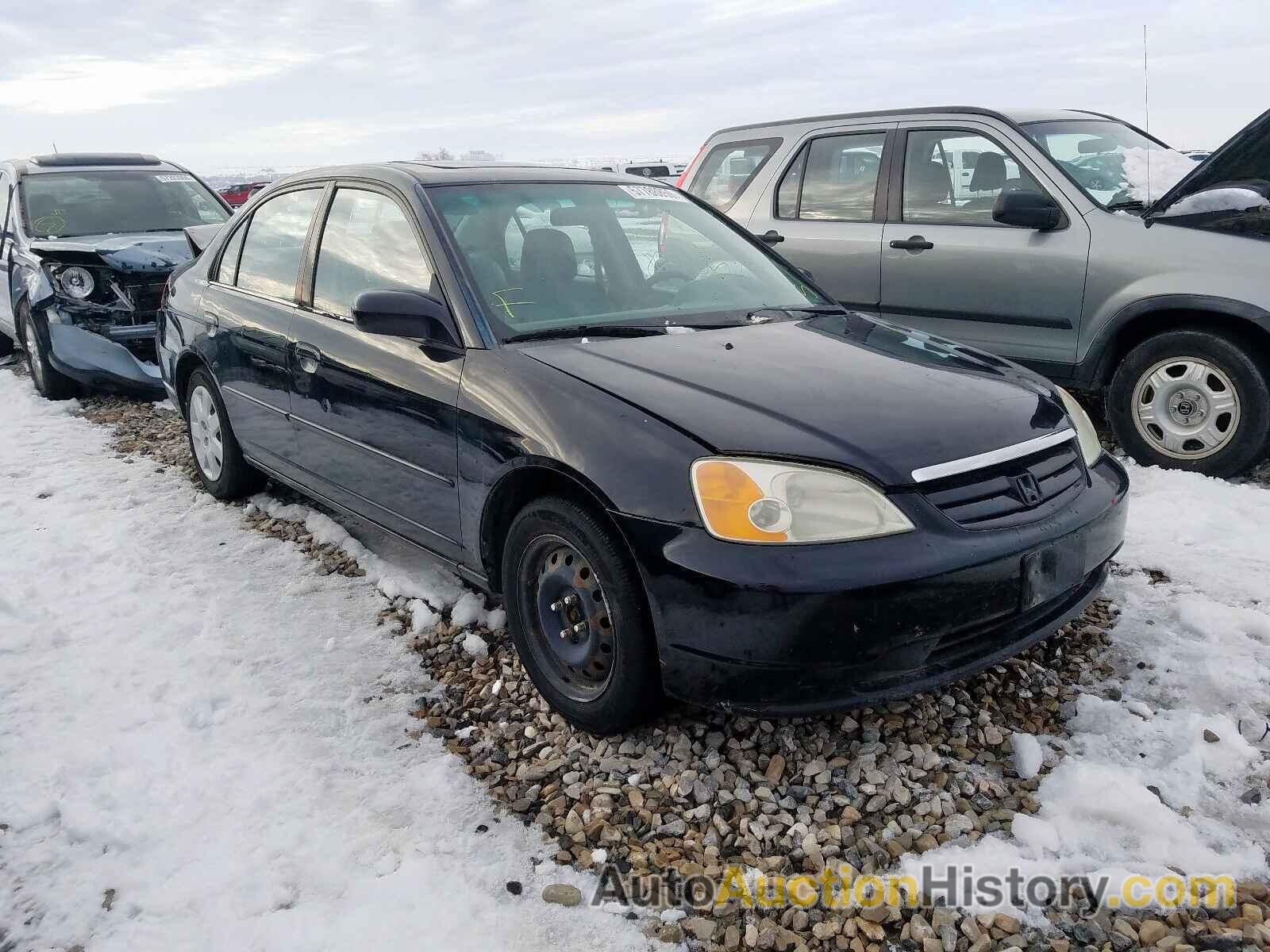 2002 HONDA CIVIC EX EX, 2HGES25752H516176