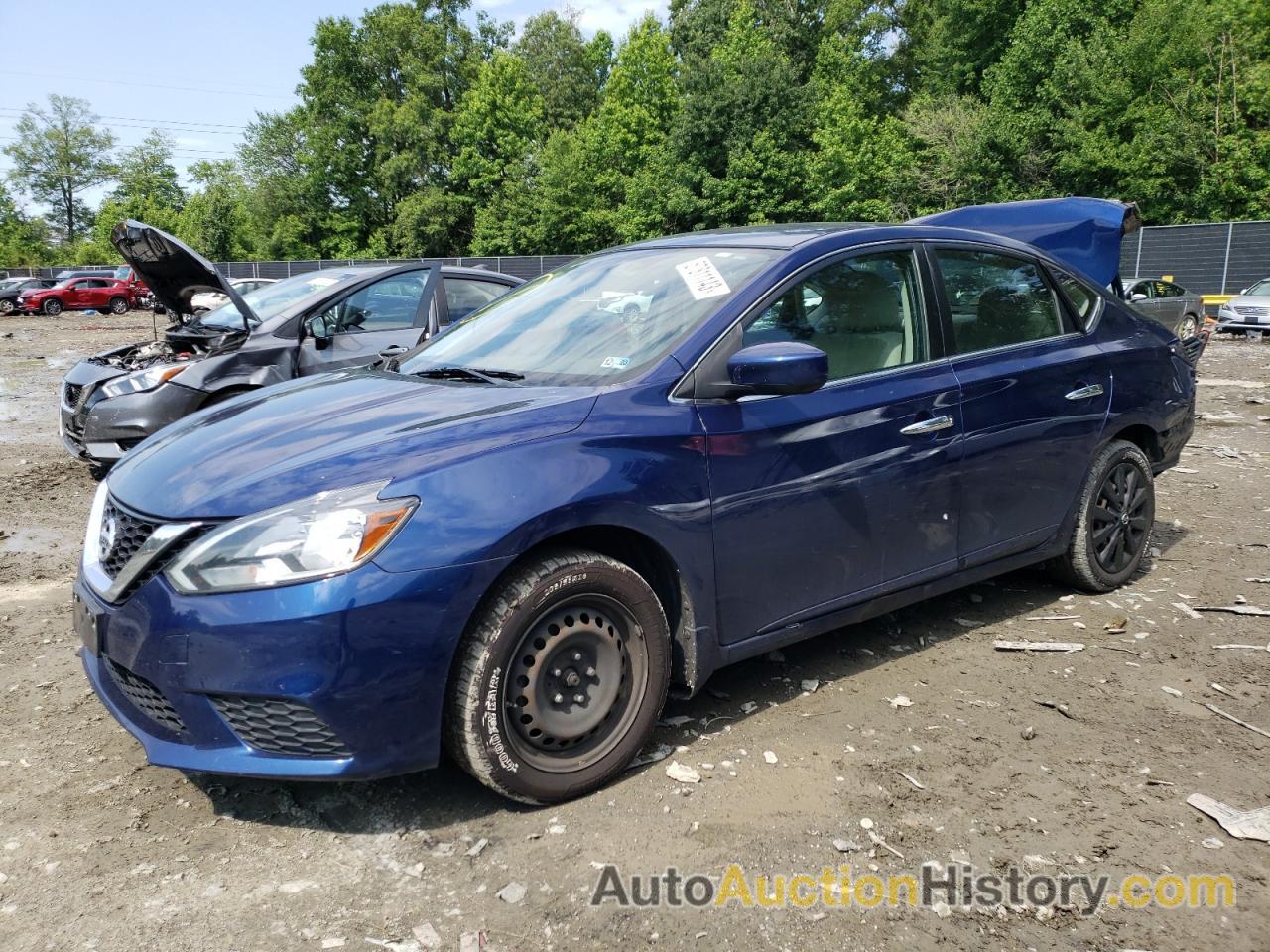 2016 NISSAN SENTRA S, 3N1AB7AP3GY311380