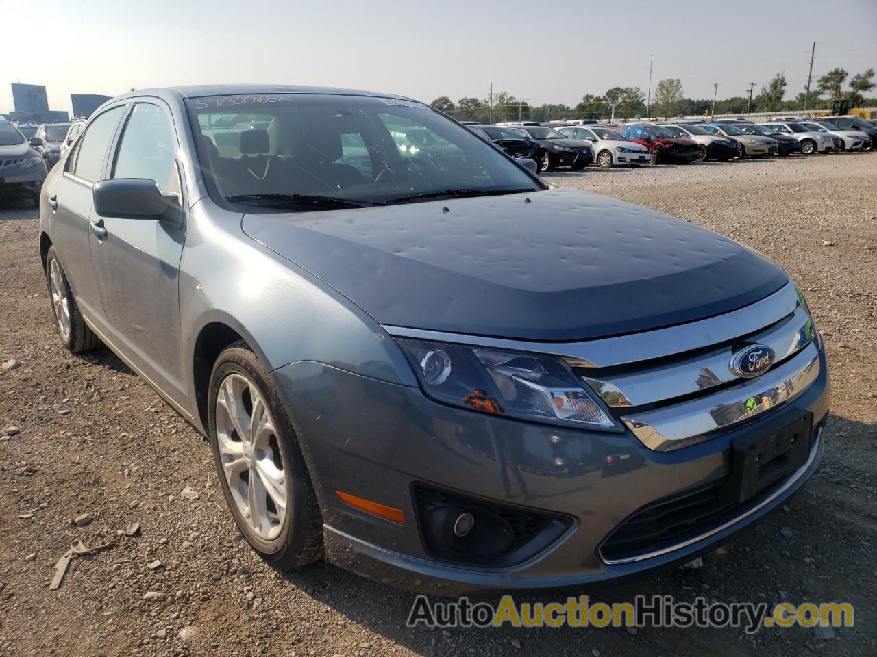 2012 FORD FUSION SE, 3FAHP0HA6CR438589